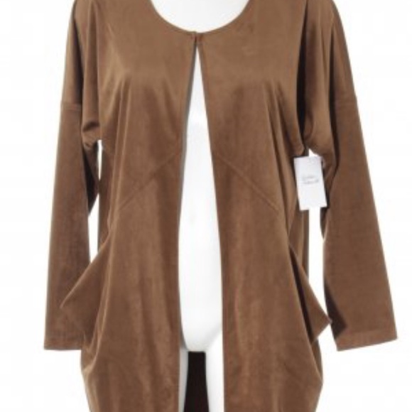 Joseph Ribkoff faux suede jacket 🧥 - Picture 1 of 7